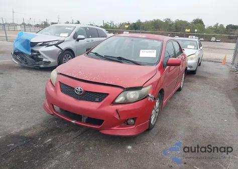 2010 Toyota Corolla S from USA, damaged, VIN 2T1BU4EE0AC507948